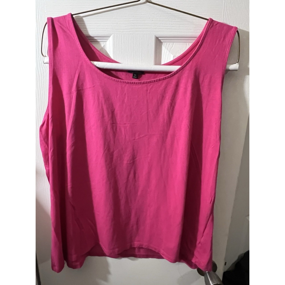 Talbots Plus Size 3X Fuchsia Tank‎ Top